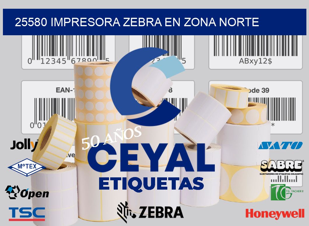 25580 IMPRESORA ZEBRA EN ZONA NORTE