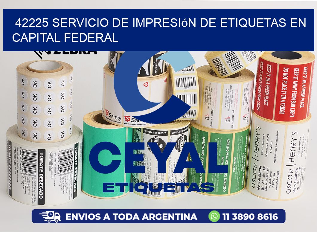 42225 Servicio de Impresión de Etiquetas en Capital Federal