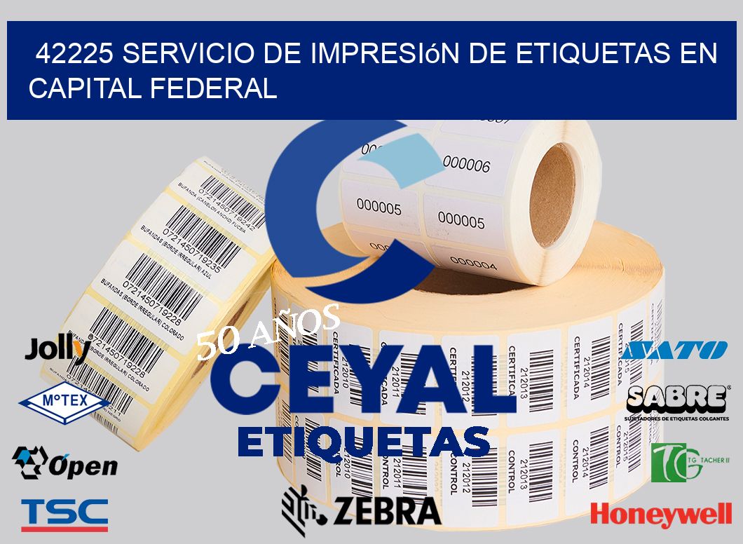 42225 Servicio de Impresión de Etiquetas en Capital Federal