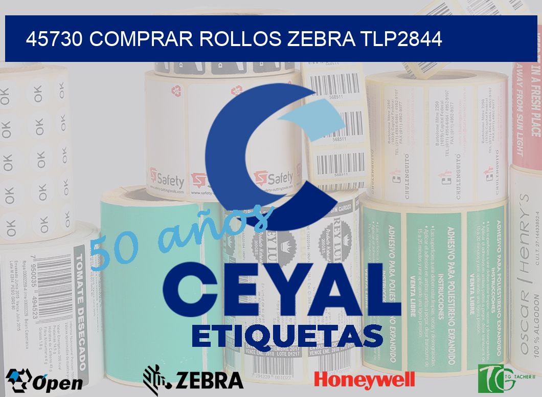 45730 COMPRAR ROLLOS ZEBRA TLP2844