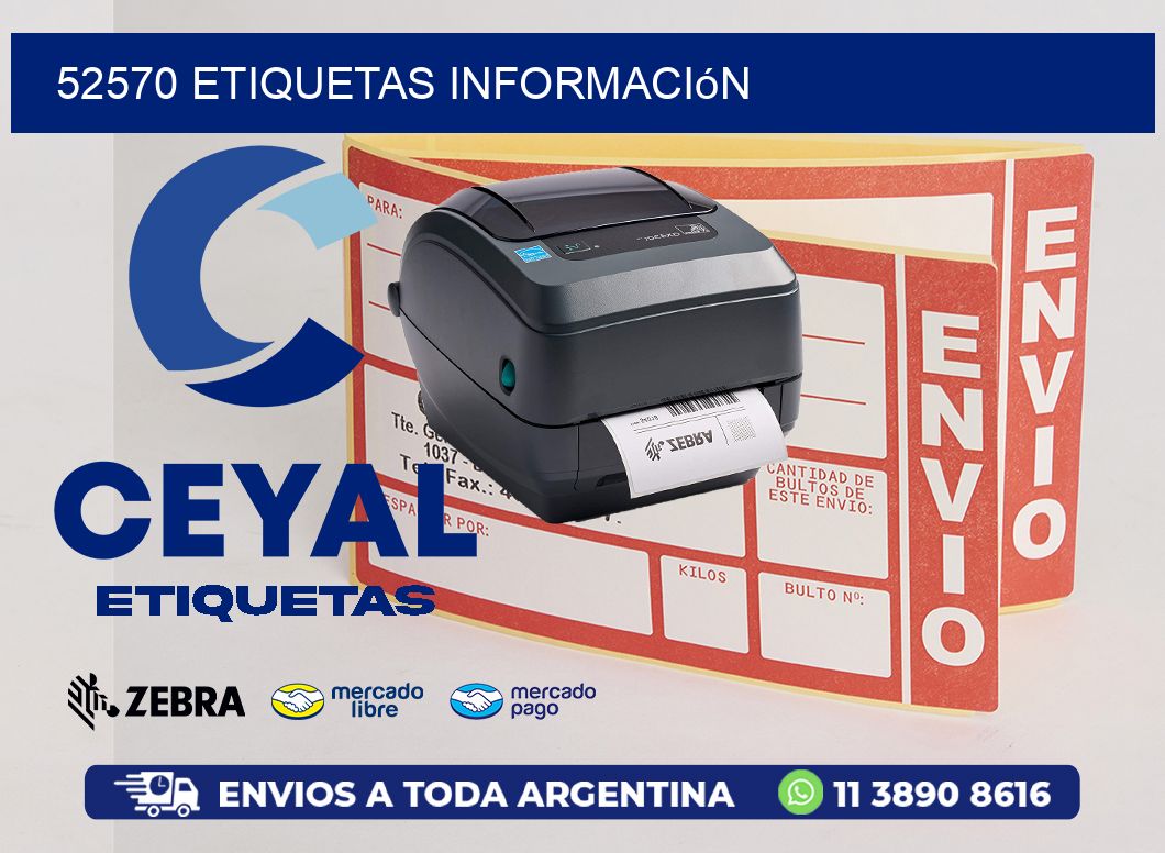52570 etiquetas Información