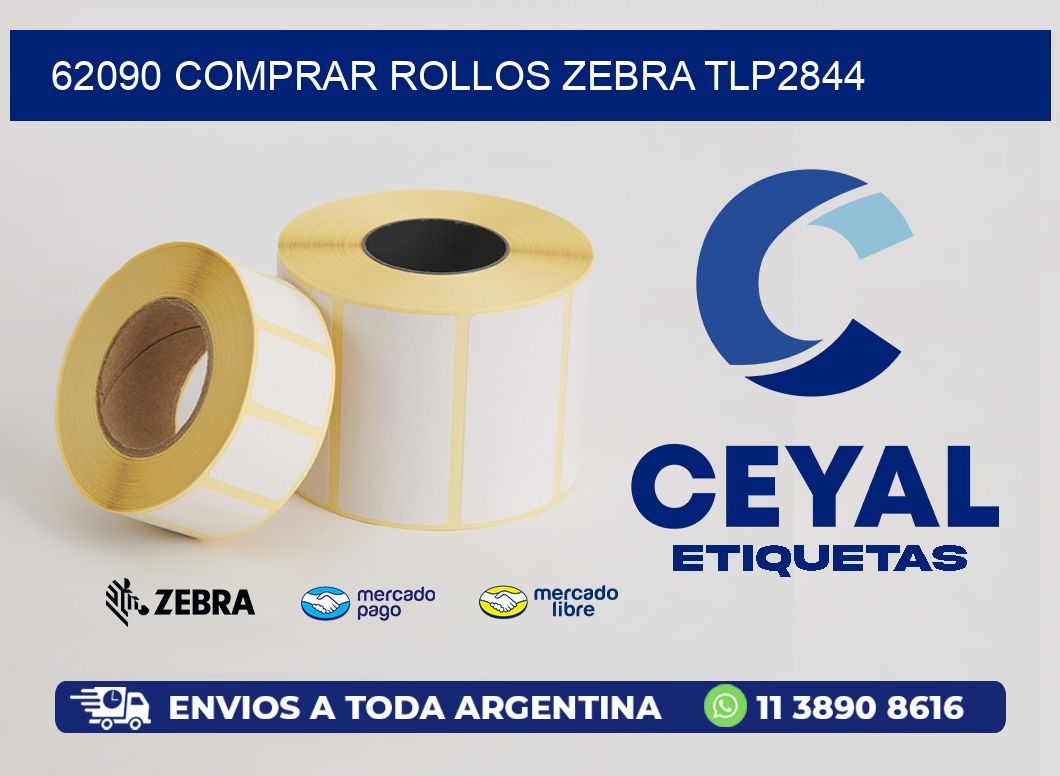 62090 COMPRAR ROLLOS ZEBRA TLP2844