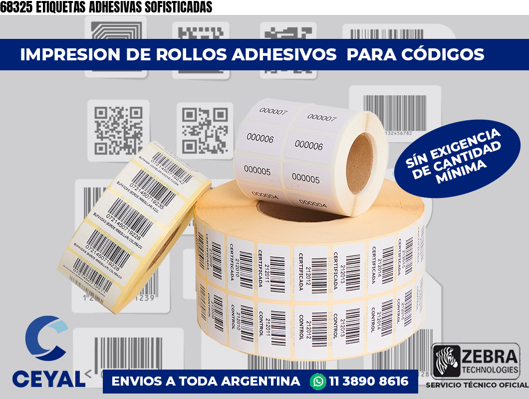 68325 ETIQUETAS ADHESIVAS SOFISTICADAS