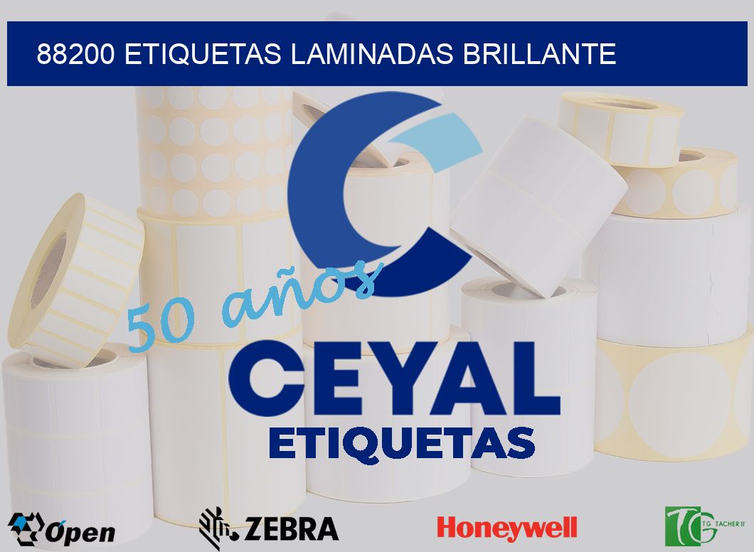 88200 Etiquetas laminadas brillante