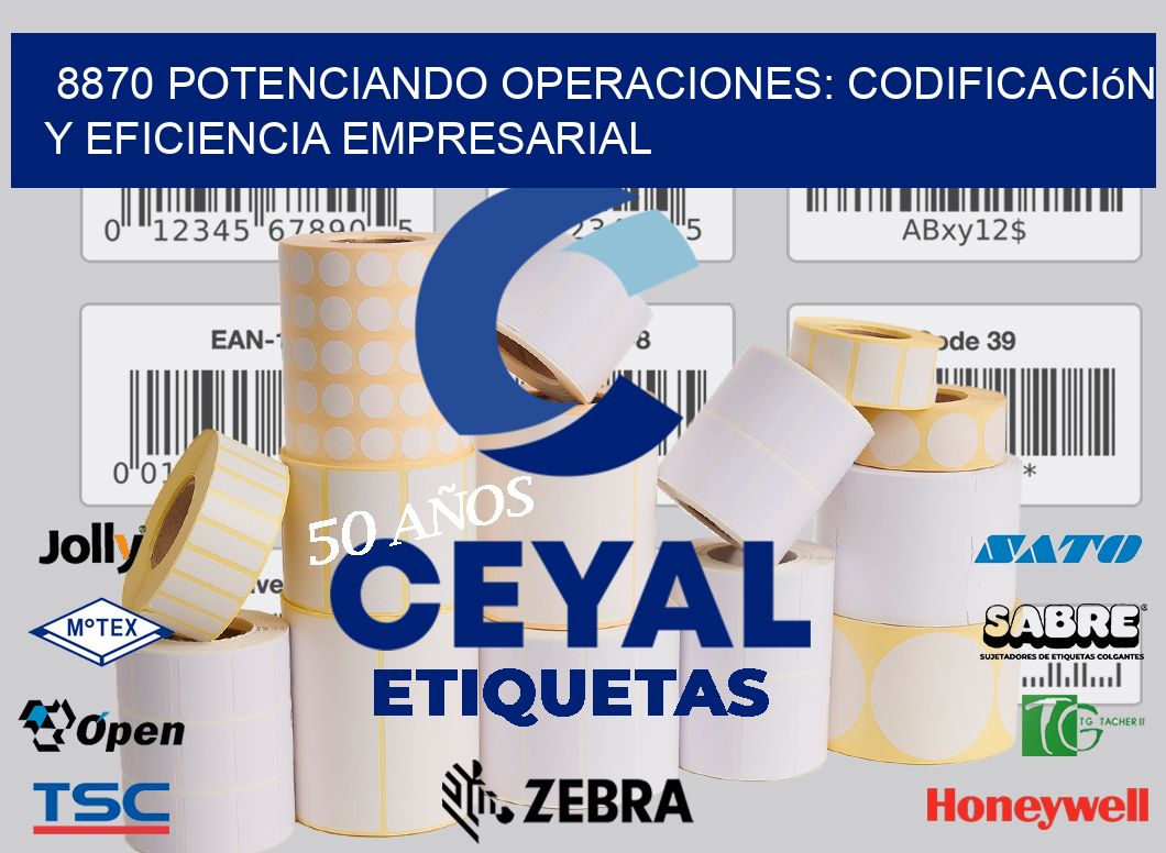 8870 Potenciando Operaciones: Codificación y Eficiencia Empresarial