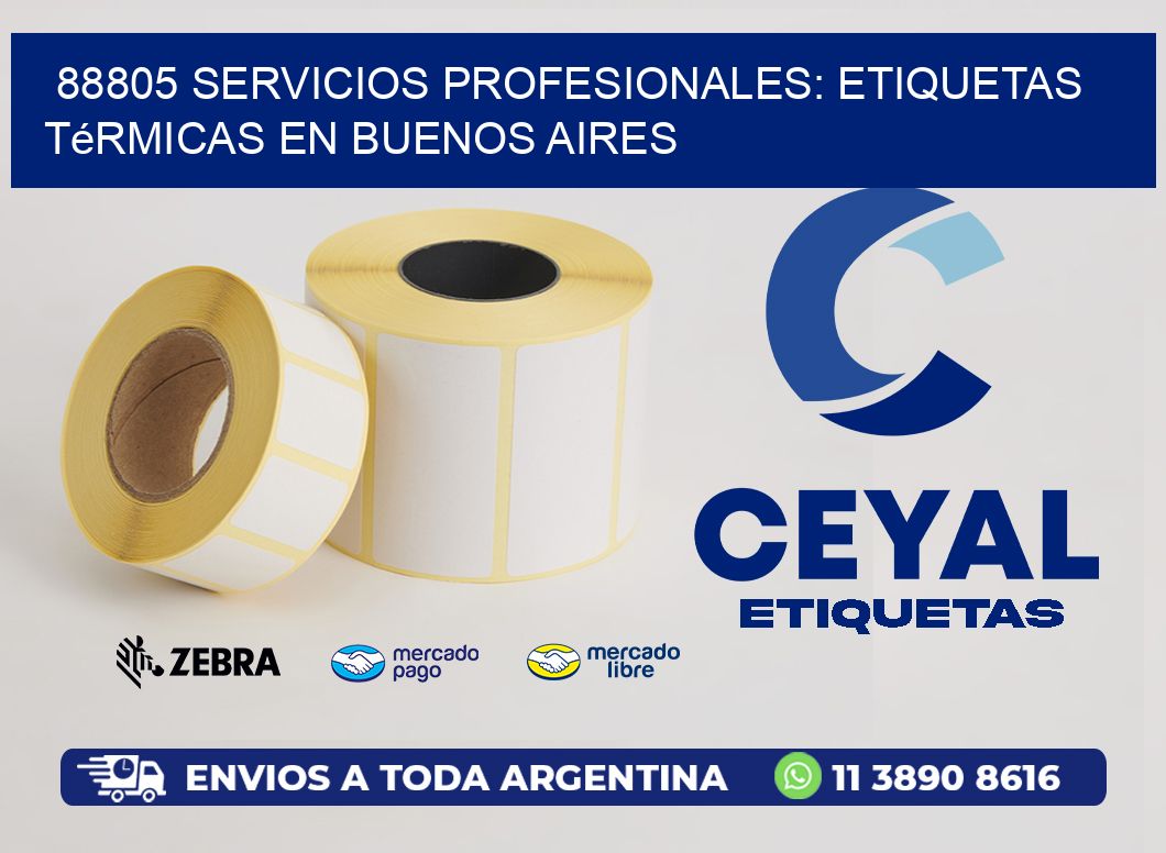 88805 Servicios Profesionales: Etiquetas Térmicas en Buenos Aires