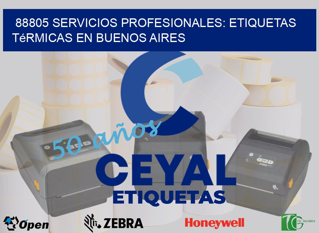 88805 Servicios Profesionales: Etiquetas Térmicas en Buenos Aires