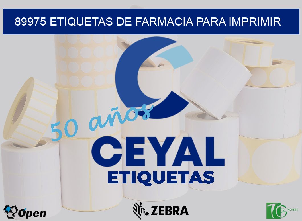 89975 etiquetas de farmacia para imprimir
