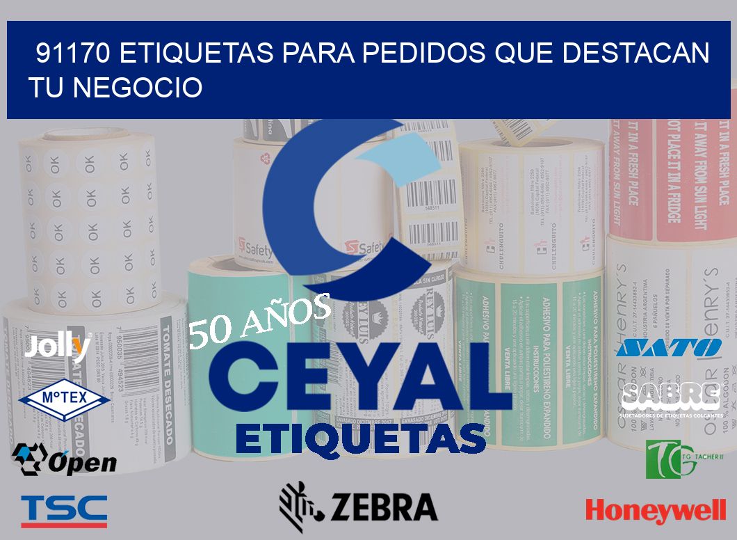 91170 ETIQUETAS PARA PEDIDOS QUE DESTACAN TU NEGOCIO