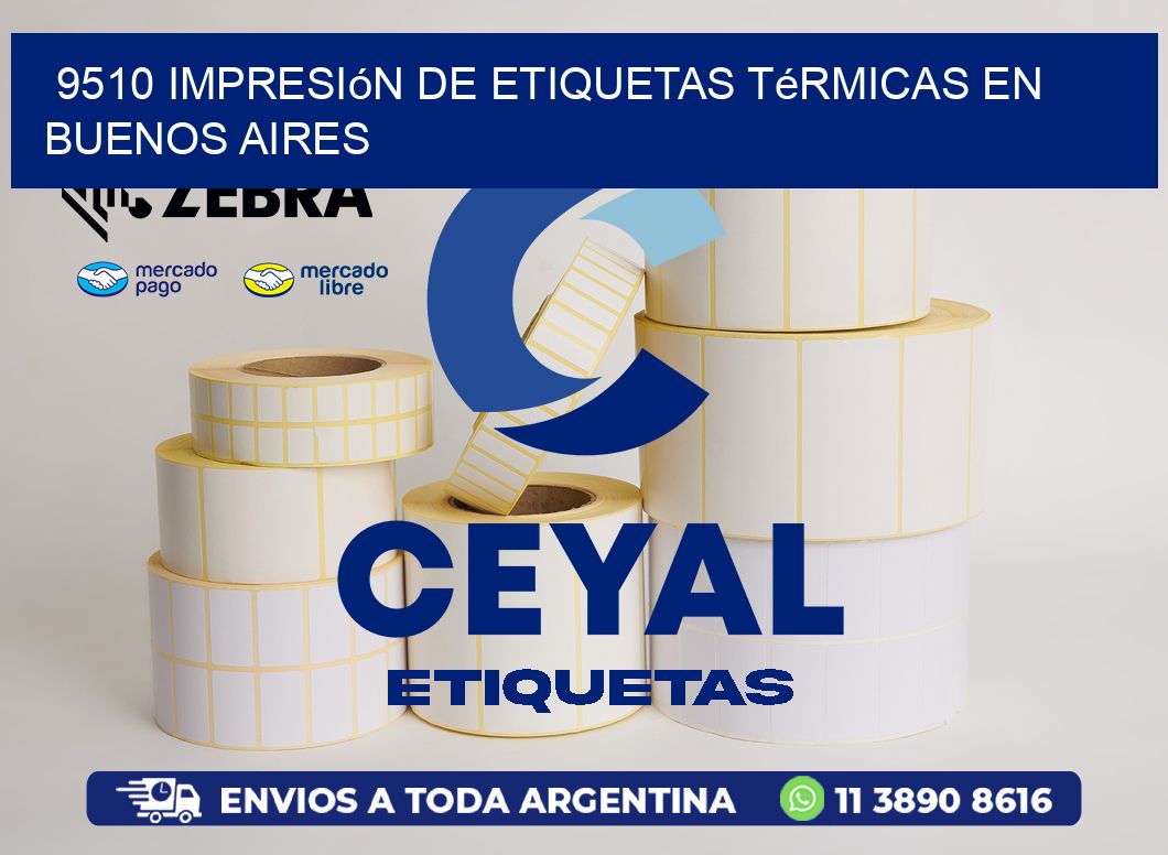 9510 Impresión de Etiquetas Térmicas en Buenos Aires