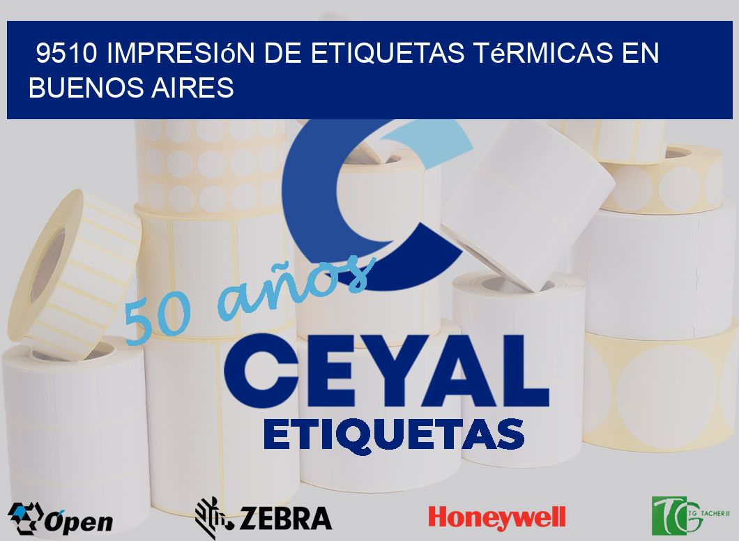 9510 Impresión de Etiquetas Térmicas en Buenos Aires