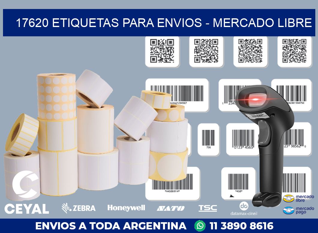 17620 ETIQUETAS PARA ENVIOS – MERCADO LIBRE