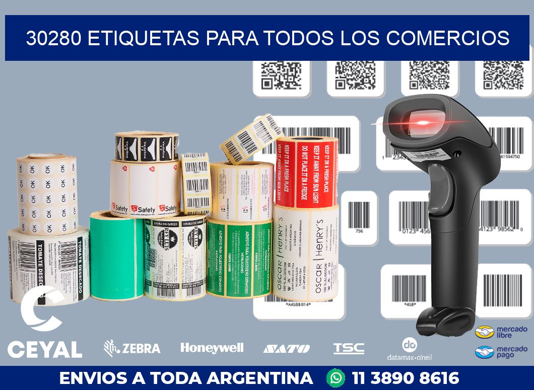 30280 ETIQUETAS PARA TODOS LOS COMERCIOS