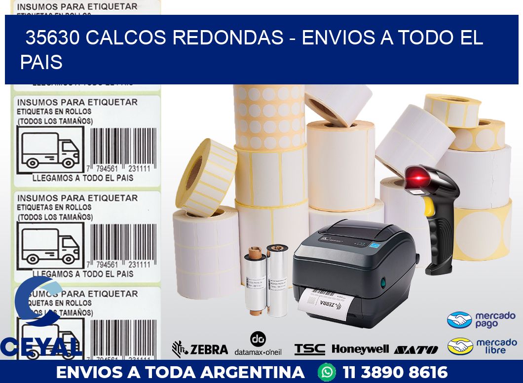 35630 CALCOS REDONDAS – ENVIOS A TODO EL PAIS