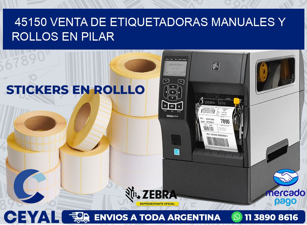45150 VENTA DE ETIQUETADORAS MANUALES Y ROLLOS EN PILAR