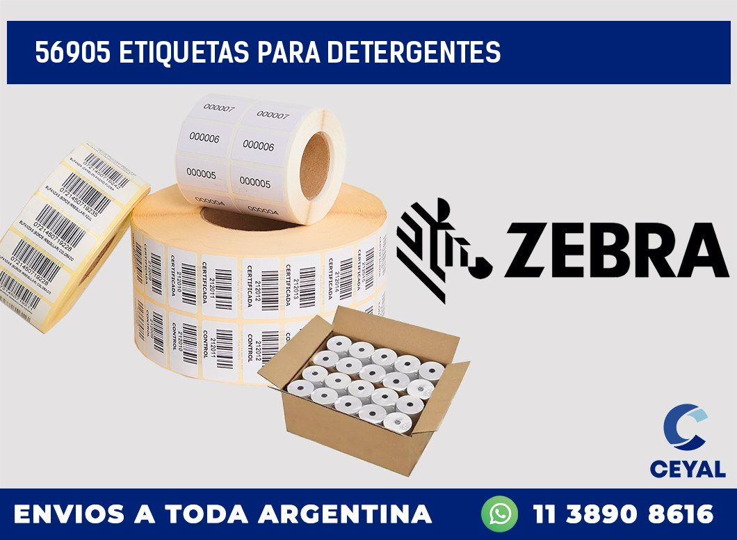 56905 ETIQUETAS PARA DETERGENTES