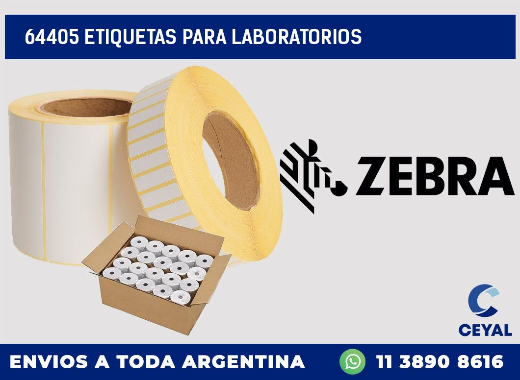 64405 ETIQUETAS PARA LABORATORIOS