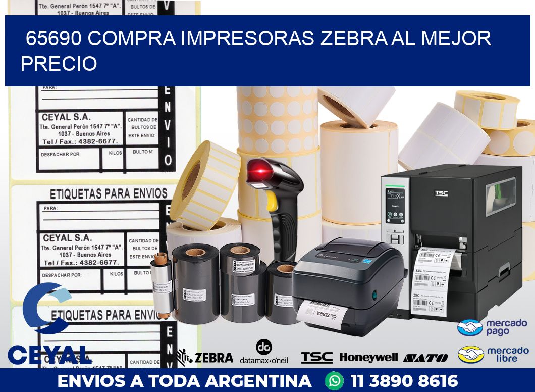 65690 COMPRA IMPRESORAS ZEBRA AL MEJOR PRECIO