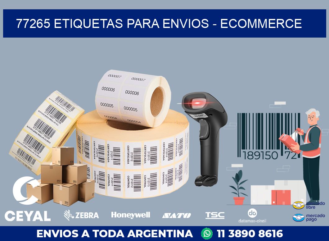 77265 ETIQUETAS PARA ENVIOS – ECOMMERCE