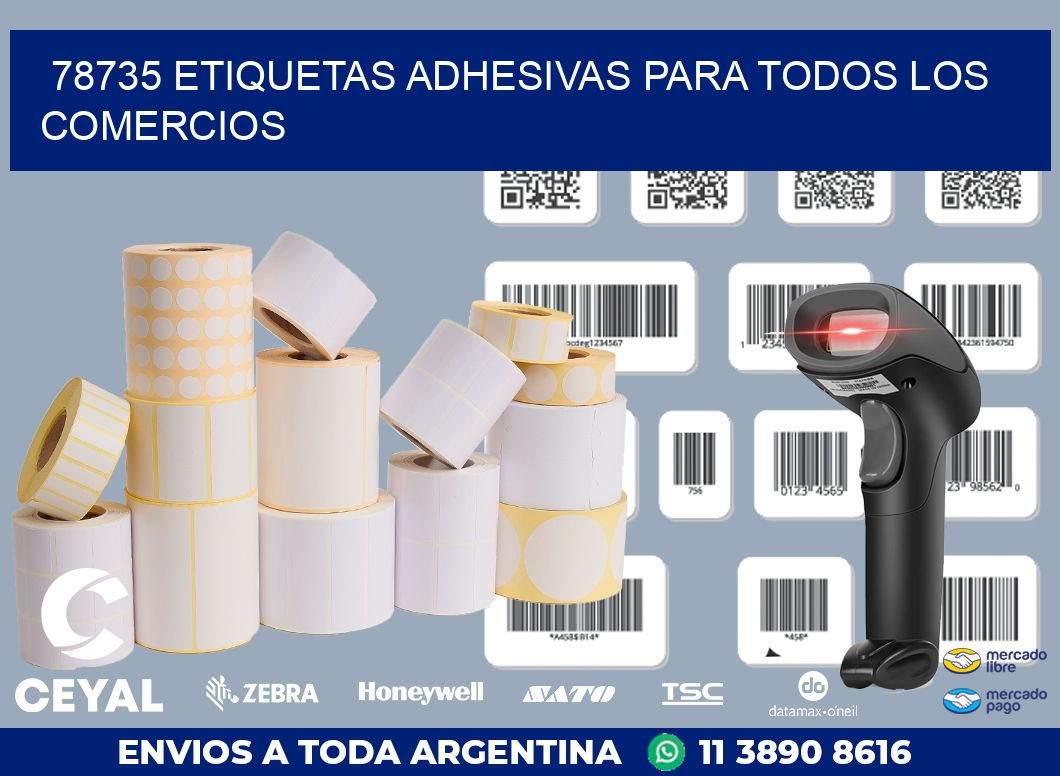 78735 ETIQUETAS ADHESIVAS PARA TODOS LOS COMERCIOS
