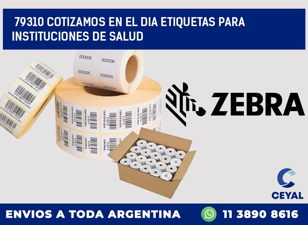 79310 COTIZAMOS EN EL DIA ETIQUETAS PARA INSTITUCIONES DE SALUD