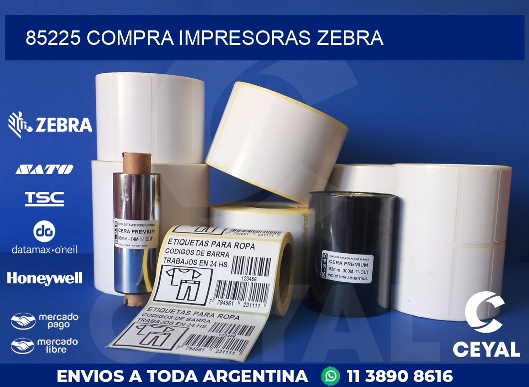 85225 COMPRA IMPRESORAS ZEBRA