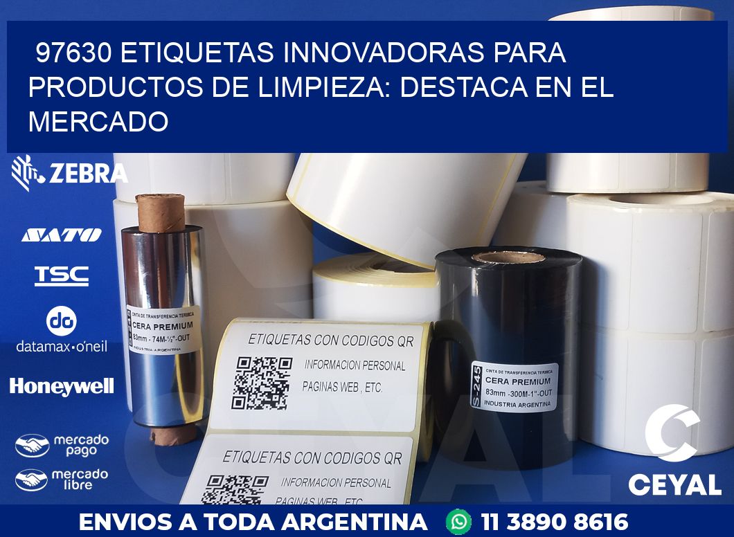 97630 ETIQUETAS INNOVADORAS PARA PRODUCTOS DE LIMPIEZA: DESTACA EN EL MERCADO