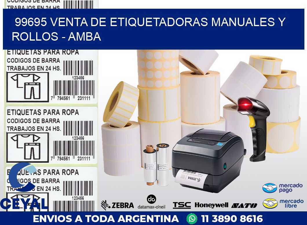 99695 VENTA DE ETIQUETADORAS MANUALES Y ROLLOS – AMBA