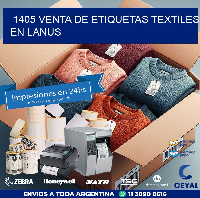 1405 VENTA DE ETIQUETAS TEXTILES EN LANUS