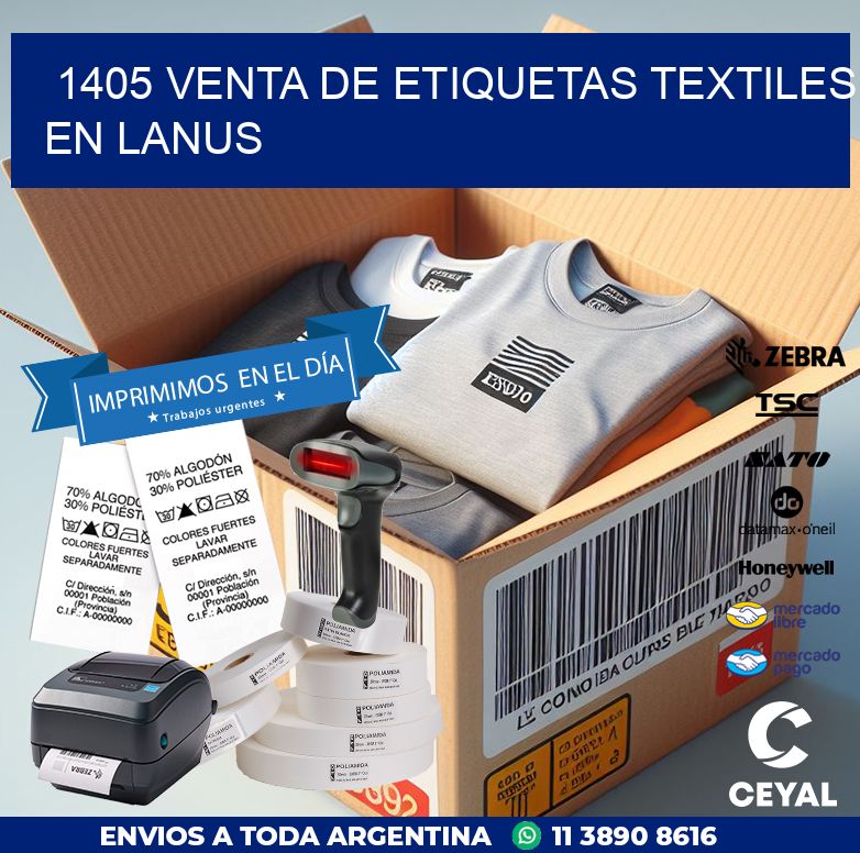 1405 VENTA DE ETIQUETAS TEXTILES EN LANUS