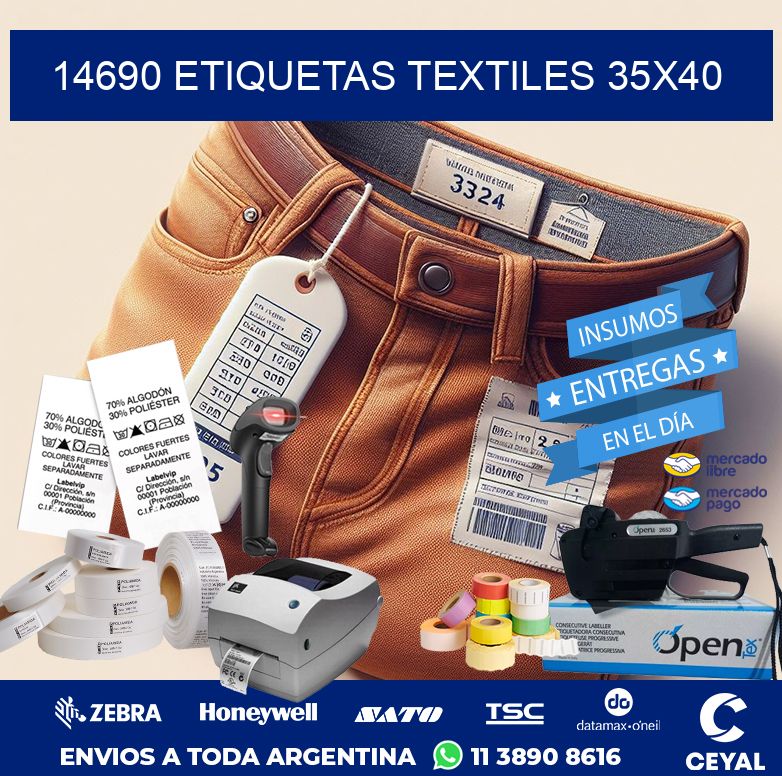 14690 ETIQUETAS TEXTILES 35X40