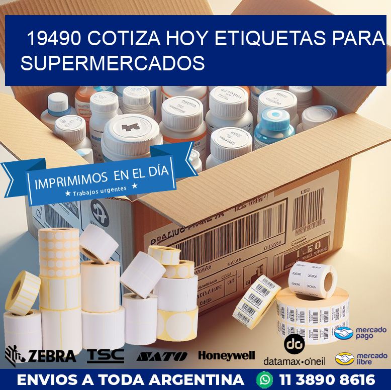 19490 COTIZA HOY ETIQUETAS PARA SUPERMERCADOS