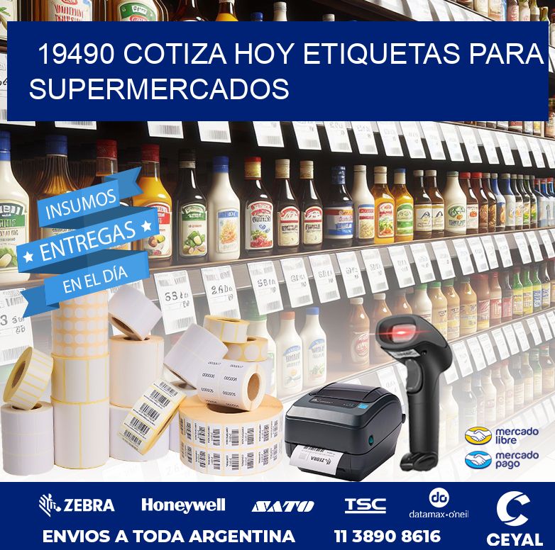 19490 COTIZA HOY ETIQUETAS PARA SUPERMERCADOS