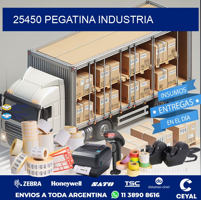 25450 PEGATINA INDUSTRIA