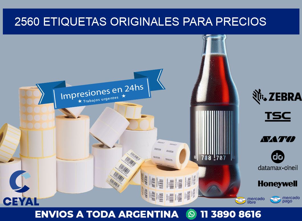2560 ETIQUETAS ORIGINALES PARA PRECIOS