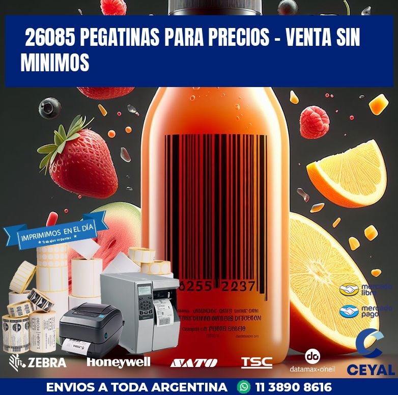 26085 PEGATINAS PARA PRECIOS - VENTA SIN MINIMOS