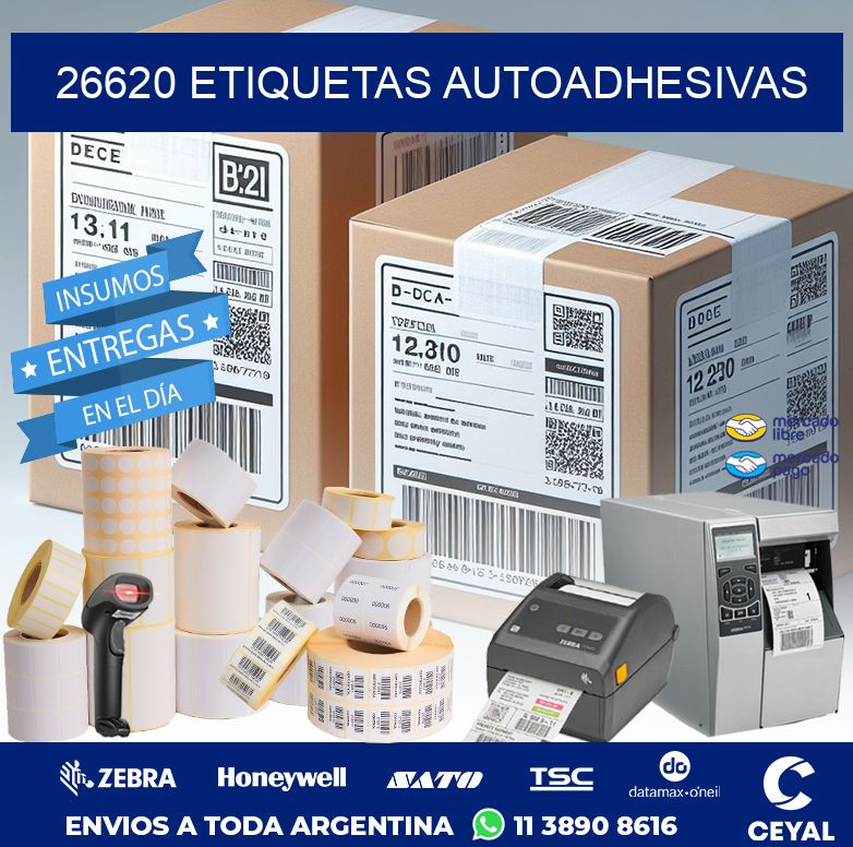 26620 ETIQUETAS AUTOADHESIVAS