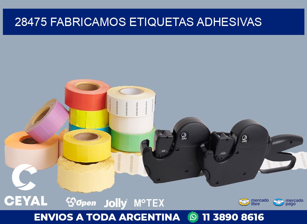 28475 FABRICAMOS ETIQUETAS ADHESIVAS