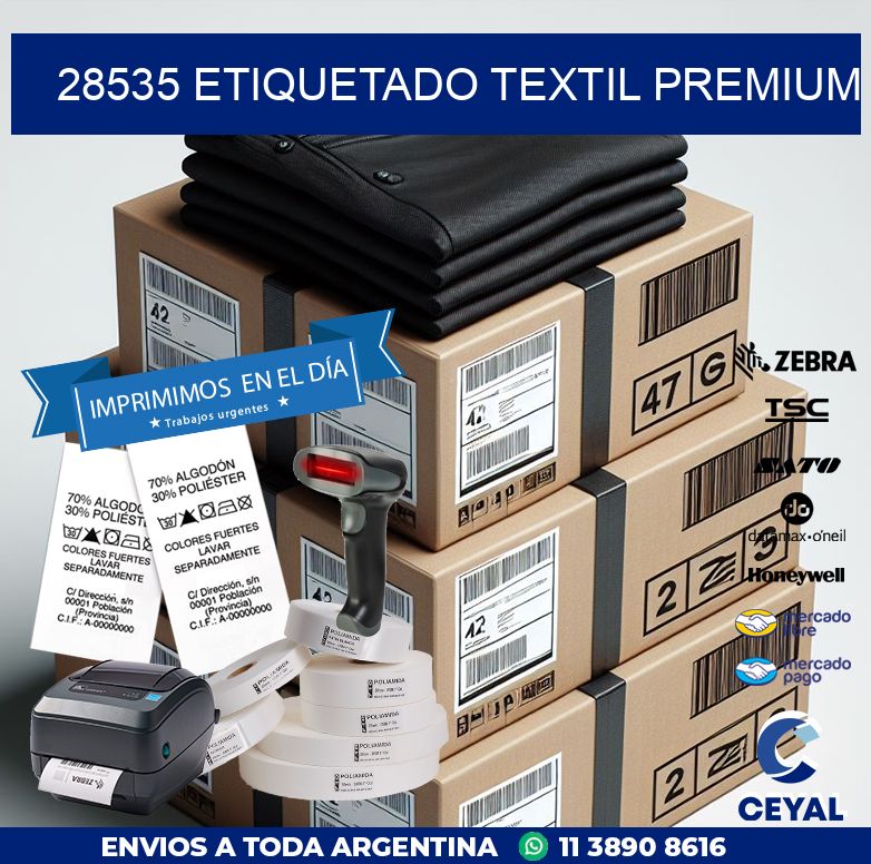 28535 ETIQUETADO TEXTIL PREMIUM