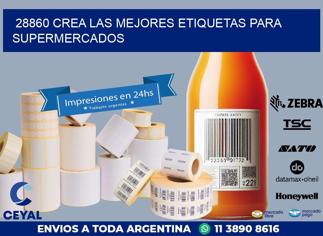 28860 CREA LAS MEJORES ETIQUETAS PARA SUPERMERCADOS