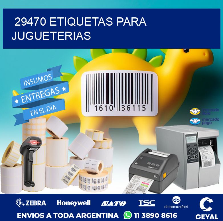29470 ETIQUETAS PARA JUGUETERIAS