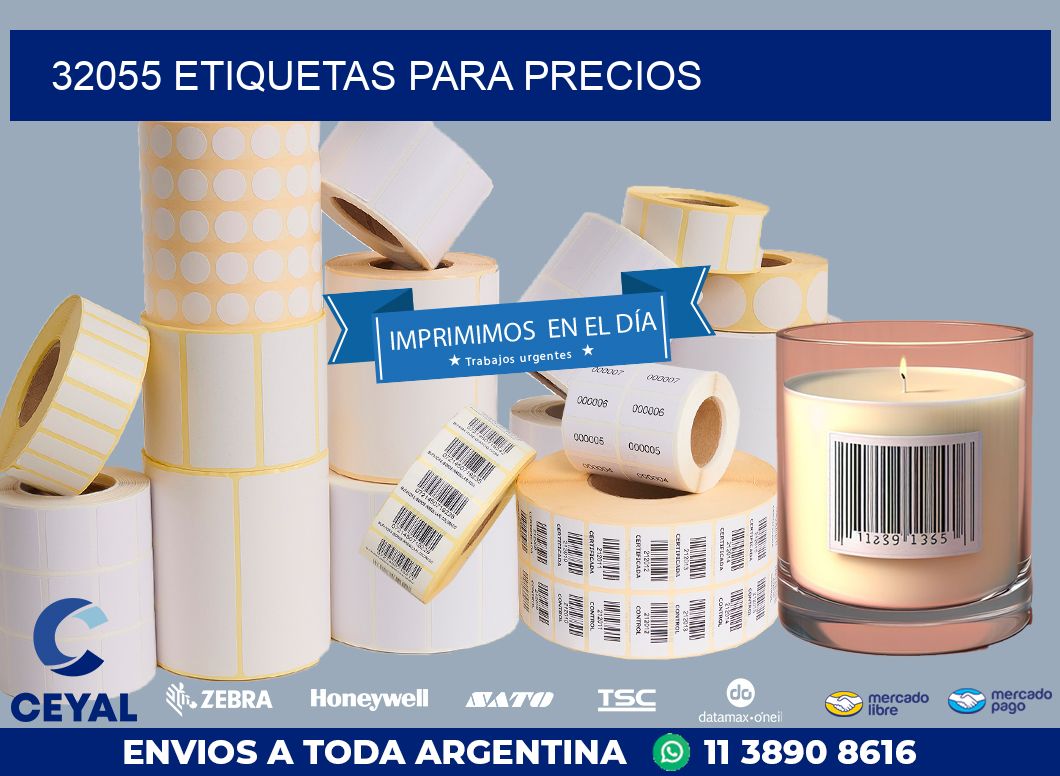32055 ETIQUETAS PARA PRECIOS