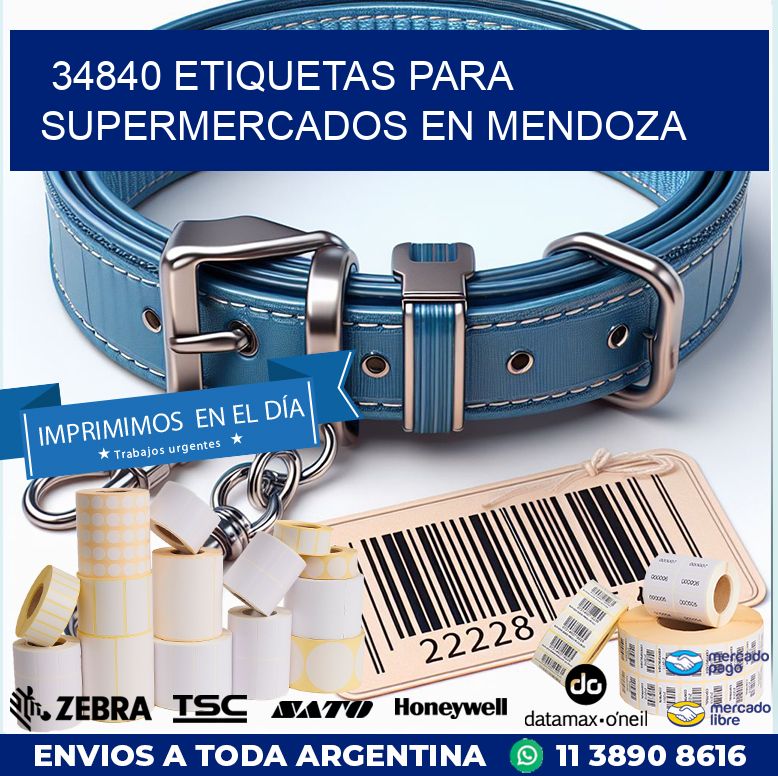34840 ETIQUETAS PARA SUPERMERCADOS EN MENDOZA