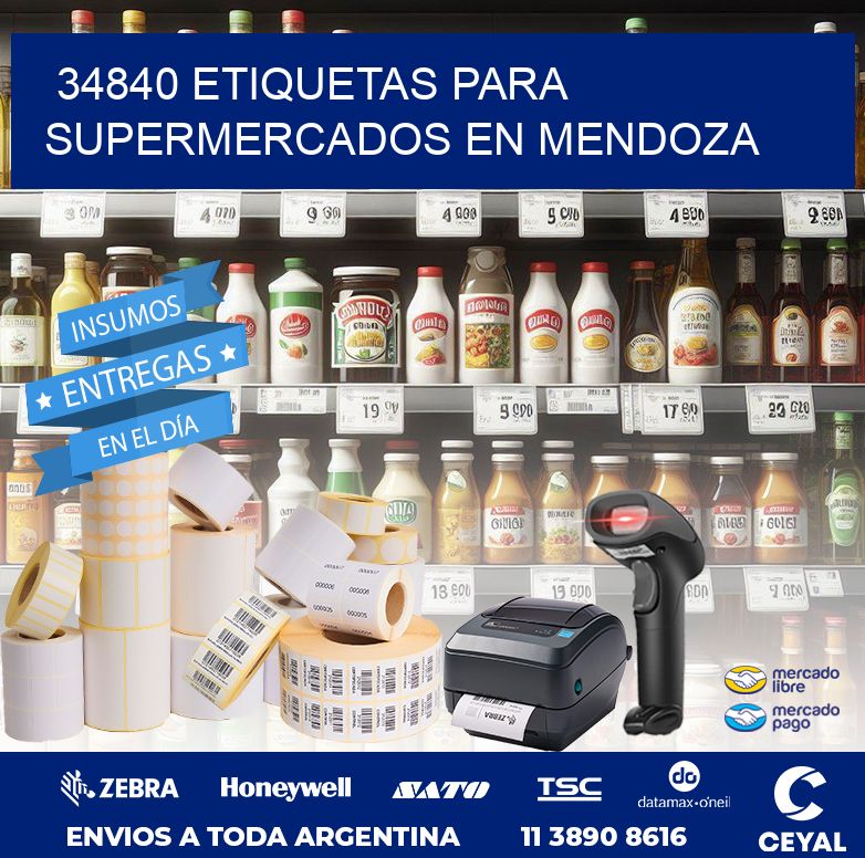 34840 ETIQUETAS PARA SUPERMERCADOS EN MENDOZA