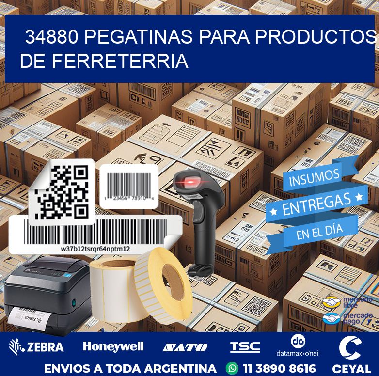 34880 PEGATINAS PARA PRODUCTOS DE FERRETERRIA