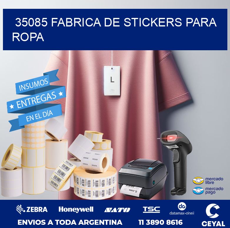 35085 FABRICA DE STICKERS PARA ROPA