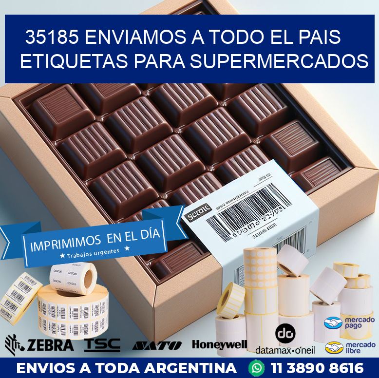 35185 ENVIAMOS A TODO EL PAIS ETIQUETAS PARA SUPERMERCADOS