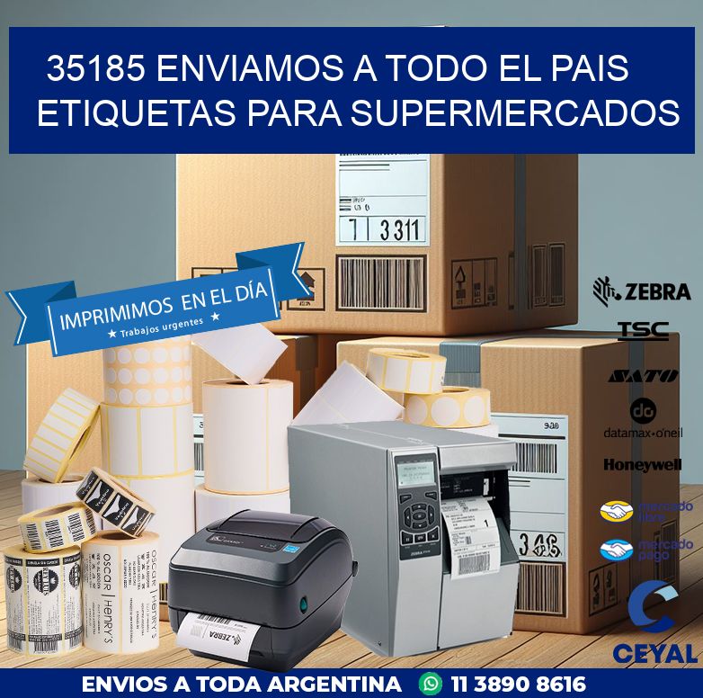 35185 ENVIAMOS A TODO EL PAIS ETIQUETAS PARA SUPERMERCADOS