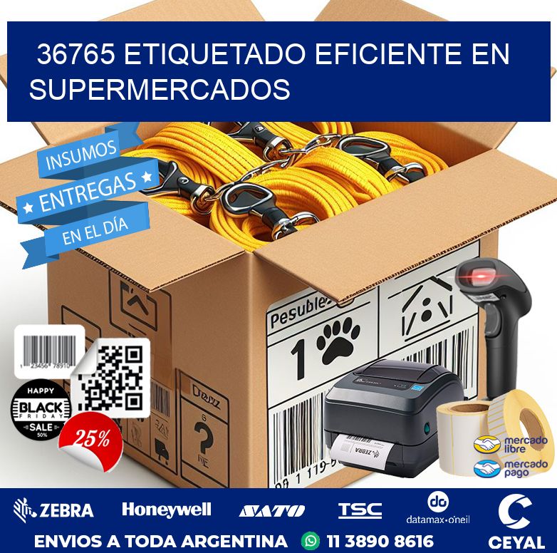36765 ETIQUETADO EFICIENTE EN SUPERMERCADOS
