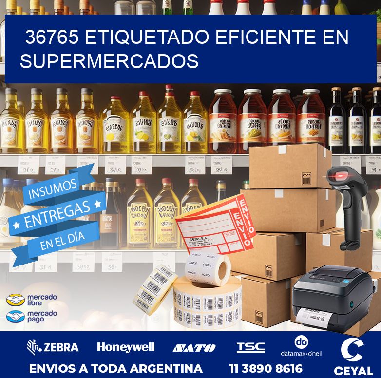 36765 ETIQUETADO EFICIENTE EN SUPERMERCADOS